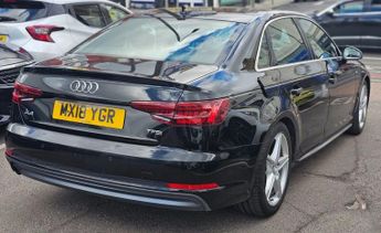 AUDI A4 1.4 TFSI S line AUTOMATIC Saloon 4dr Petrol S Tronic Euro 6 (s/s