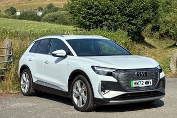 AUDI Q4 E-TRON 50 S line SUV 5dr Electric Auto quattro 82kWh (299 ps) Rear Park