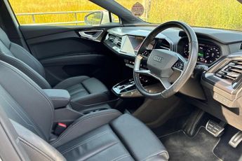 AUDI Q4 E-TRON 50 S line SUV 5dr Electric Auto quattro 82kWh (299 ps) Rear Park