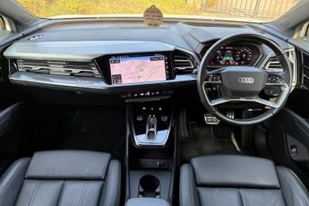 AUDI Q4 E-TRON 50 S line SUV 5dr Electric Auto quattro 82kWh (299 ps) Rear Park