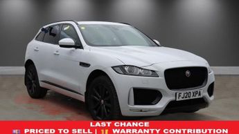 Jaguar F-Pace 2.0 D180 Chequered Flag SUV 5dr Diesel Auto AWD Euro 6 (s/s) (18