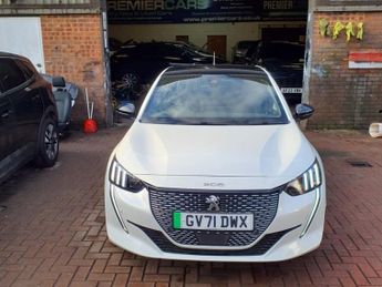 PEUGEOT E-208 50kWh GT Hatchback 5dr Electric Auto (136 ps)