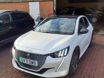 PEUGEOT E-208 50kWh GT Hatchback 5dr Electric Auto (136 ps)