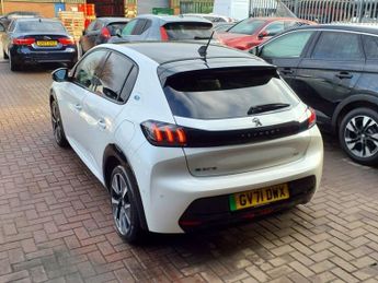 PEUGEOT E-208 50kWh GT Hatchback 5dr Electric Auto (136 ps)
