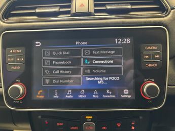 NISSAN LEAF 40kWh N-Connecta Hatchback 5 Door Electric Automatic Black 1 For