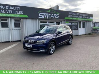 VOLKSWAGEN TIGUAN 2.0 TDI BlueMotion Tech SEL SUV 5dr Diesel DSG 4Motion Euro 6 (s