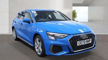 AUDI A3 1.4 TFSIe 40 S line Sportback 5dr Petrol Plug-in Hybrid S Tronic
