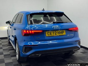 AUDI A3 1.4 TFSIe 40 S line Sportback 5dr Petrol Plug-in Hybrid S Tronic