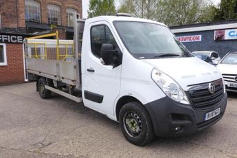 Vauxhall Movano 2.3 CDTi 3500 BiTurbo Dropside Tail lift 2dr Diesel Manual RWD L