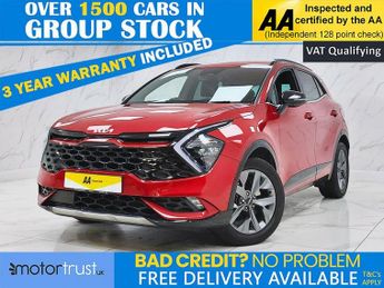 KIA SPORTAGE 1.6 h T-GDi GT-Line SUV 5dr Petrol Hybrid Auto Euro 6 (s/s) (226