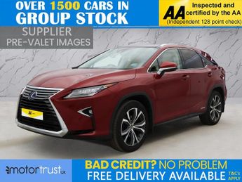 LEXUS RX 3.5 450h V6 SUV 5dr Petrol Hybrid E-CVT 4WD Euro 6 (s/s) (313 ps