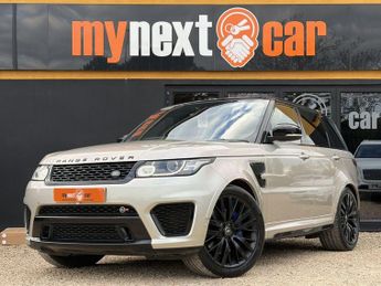 LAND ROVER RANGE ROVER SPORT 5.0 V8 SVR SUV 5dr Petrol Auto 4WD Euro 6 (s/s) (550 ps)