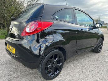 FORD KA 1.2 Zetec Black Edition Hatchback 3dr Petrol Manual Euro 6 (s/s)