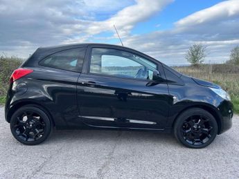 FORD KA 1.2 Zetec Black Edition Hatchback 3dr Petrol Manual Euro 6 (s/s)