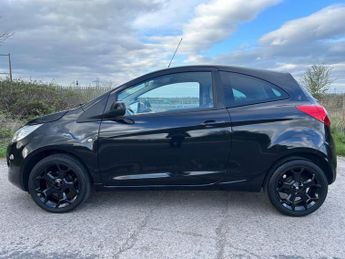 FORD KA 1.2 Zetec Black Edition Hatchback 3dr Petrol Manual Euro 6 (s/s)