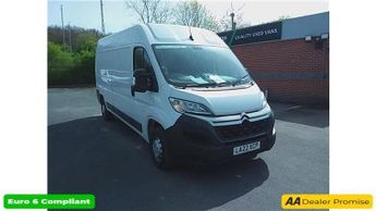 Citroen Relay White 2.2 BlueHDi 35 Enterprise van, 37,800 miles, Euro 6, 6-spe