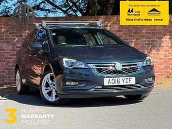 Vauxhall Astra 1.4i Turbo SRi Sports Tourer 5dr Petrol Auto Euro 6 (s/s) (150 p