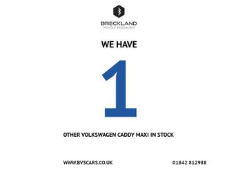 VOLKSWAGEN CADDY MAXI 2.0 TDI C20 Highline Panel Van 6dr Diesel DSG LWB Euro 6 (s/s) (