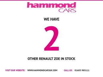 RENAULT ZOE R135 EV50 52kWh GT Line + Hatchback 5dr Electric Auto (Rapid Cha
