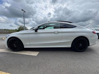 MERCEDES-BENZ C-CLASS 2.1 C220d AMG Line (Premium Plus) Coupe 2dr Diesel G-Tronic+ Eur