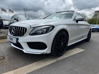 MERCEDES-BENZ C-CLASS 2.1 C220d AMG Line (Premium Plus) Coupe 2dr Diesel G-Tronic+ Eur