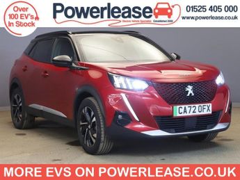 Peugeot 2008 50kWh GT SUV 5dr Electric Auto (7kW Charger) (136 ps)