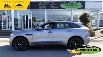 JAGUAR F-PACE AUTOMATIC 2.0 D180 Chequered Flag SUV 5dr Diesel  AWD Euro 6 (s/