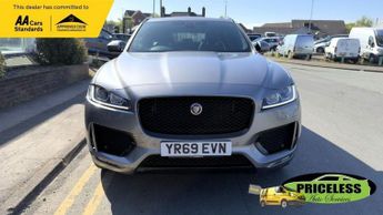 JAGUAR F-PACE AUTOMATIC 2.0 D180 Chequered Flag SUV 5dr Diesel  AWD Euro 6 (s/