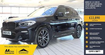 BMW X3 2.0 20d M Sport SUV 5dr Diesel Auto xDrive Euro 6 (s/s) (190 ps)
