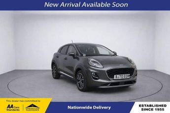 Ford Puma 1.0T EcoBoost Titanium SUV 5dr Petrol Manual Euro 6 (s/s) (125 p