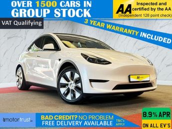 Tesla Model Y (Dual Motor) Long Range SUV 5dr Electric Auto 4WDE (384 bhp)