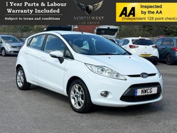 Ford Fiesta 1.4 TDCi DPF Zetec Hatchback 5dr Diesel Manual (107 g/km, 69 bhp