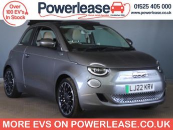 Fiat 500 42kWh La Prima Convertible 2dr Electric Auto (118 ps)