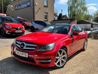 Mercedes C Class 1.6 C180 BlueEfficiency AMG Sport Coupe 2dr Petrol Manual Euro 5