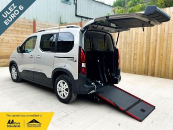 Peugeot Rifter 3 Seat Auto Wheelchair Accessible Disabled Access Vehicle WAV