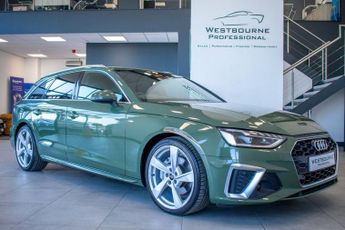 Audi A4 2.0 TFSI 40 S line Estate 5dr Petrol S Tronic Euro 6 (s/s) (204 