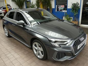 AUDI A3 1.4 TFSIe 40 S line Sportback 5dr Petrol Plug-in Hybrid S Tronic