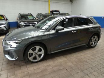 AUDI A3 1.4 TFSIe 40 S line Sportback 5dr Petrol Plug-in Hybrid S Tronic