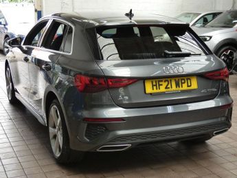 AUDI A3 1.4 TFSIe 40 S line Sportback 5dr Petrol Plug-in Hybrid S Tronic