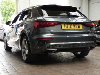 AUDI A3 1.4 TFSIe 40 S line Sportback 5dr Petrol Plug-in Hybrid S Tronic