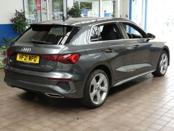 AUDI A3 1.4 TFSIe 40 S line Sportback 5dr Petrol Plug-in Hybrid S Tronic