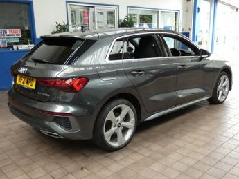 AUDI A3 1.4 TFSIe 40 S line Sportback 5dr Petrol Plug-in Hybrid S Tronic