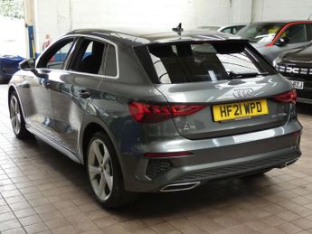 AUDI A3 1.4 TFSIe 40 S line Sportback 5dr Petrol Plug-in Hybrid S Tronic