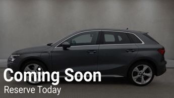 AUDI A3 1.4 TFSIe 40 S line Sportback 5dr Petrol Plug-in Hybrid S Tronic