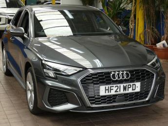 AUDI A3 1.4 TFSIe 40 S line Sportback 5dr Petrol Plug-in Hybrid S Tronic