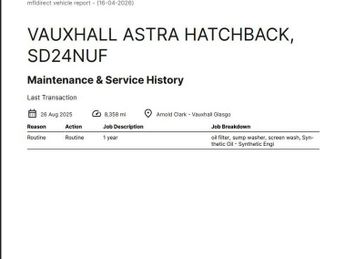 VAUXHALL ASTRA 1.2 Turbo GS Hatchback 5dr Petrol Auto Euro 6 (s/s) (130 ps)