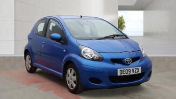 Toyota AYGO 1.0 VVT-i Blue Hatchback 5dr Petrol Manual Euro 4 (67 bhp)