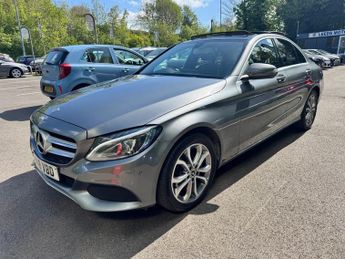 MERCEDES-BENZ C-CLASS 2.1 C220d Sport (Premium) Saloon 4dr Diesel G-Tronic+ Euro 6 (s/