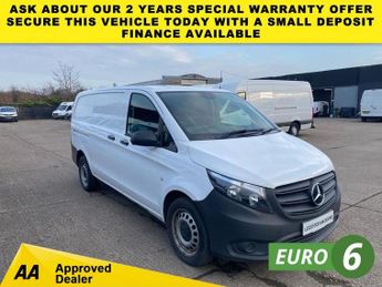 MERCEDES-BENZ VITO 2.0 116 CDI PROGRESSIVE G-TRONIC RWD L3 LWB 160BHP. FINANCE. PX.