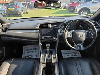 HONDA CIVIC 1.0 VTEC Turbo EX Hatchback 5dr Petrol CVT Euro 6 (s/s) (129 ps)